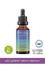 Everyday göz altı torba koyu halka karşıtı serum