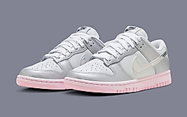 Nike Dunk Low Metallic Silver “Pink Foam