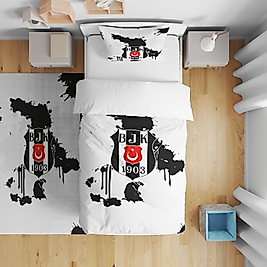 Minibabyrooms  Beşiktaş 2 Desenli Nevresim Takımı