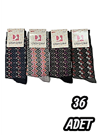 Kadın Çöğen Çorap 36 Adet