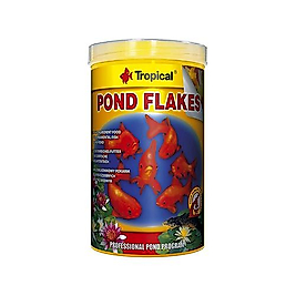Tropical Pond Flakes Havuz Balıkları için Pul Yem 1 L