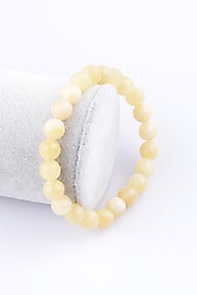 Kalsit Doğal Taş Bileklik 8 mm Küre