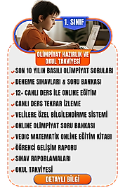 1. SINIF OLİMPİYAT HAZIRLIK VE OKUL TAKVİYESİ
