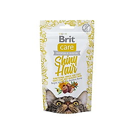 Brit Care Snack Shiny Hair Kedi Ödül Maması (50 g)