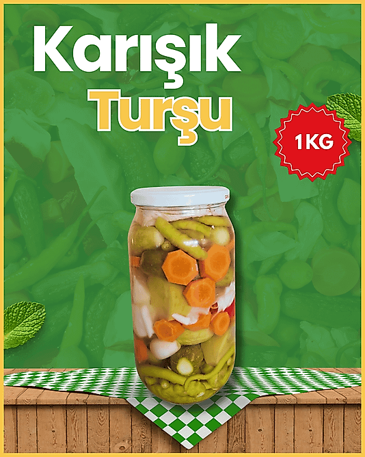 Karışık Turşu  1000 gr