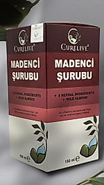 Curelive Tabib Lokman  Madenci Şurubu 150 ml Bitki Özlü