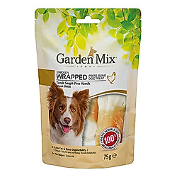 Garden Mix Wrapped Tavuk Sargılı Pres Kemik Köpek Ödülü 75 Gr - 3 lü Paket