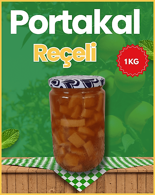 Portakal Reçeli (1000 gr)