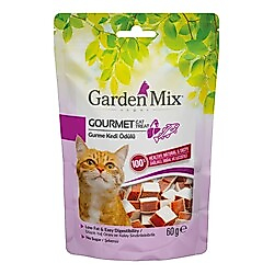 Garden Mix Gurme Tavuk Etli ve Balıklı Kedi Ödülü 60 Gr