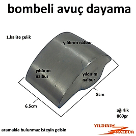 BOMBELİ AVUÇ DAYAMA ÇELİK AYA DAYAMA KAMA KALIN KAPORTA DÜZELTME ÇELİK