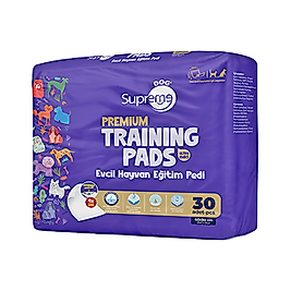 Supreme Premium Ekstra Emici Evcil Hayvan Eğitim Pedi 60 x 90 cm 30’lu