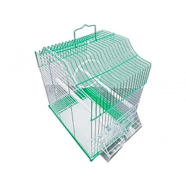 Dayang Düz İki Kapılı Kubbeli Muhaabbet Kafesi 29,5 X 22,3 X 38,5 Cm