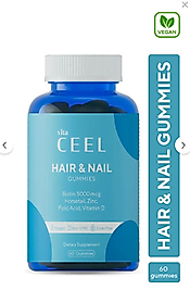 Vita Ceel Saç ve Tırnak Vitamini Çiğnenebilir Vegan Gummy Vitamin D, Biotin, Çinko, Folik Asit, At Kuyruğu