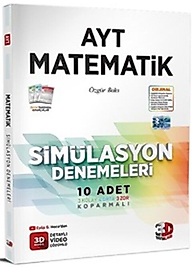 3D Yayınları AYT Matematik Simülasyon 10 lu Denemeleri