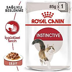 Royal Canin Pouch Gravy Instinctive Yaş Kedi Maması 85 Gr