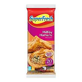 SUPERFRESH MİLFÖY HAMUR 1 KG