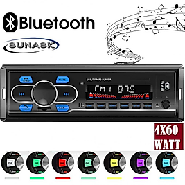 SUNAKS MNY-01 Oto Teyp Araba Teyp Radyo Bluetooth+2 Çift Usb/Sd/AUX+TELEFON ŞARJ VE USB PLAYER GİRİŞ