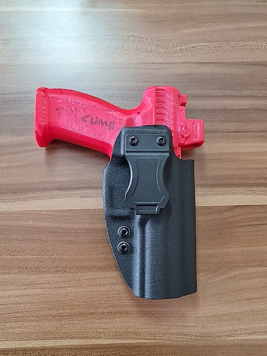 Kydex  Siyah Renk Hem İç Hem Dış Taşıma Kılıfı