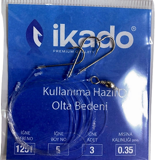 İkado 1251 No:5 Hazır 3'lü Hırsızlı Beden