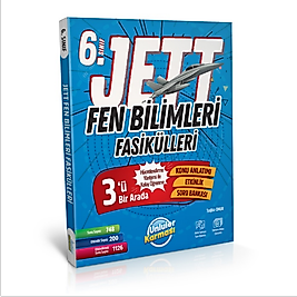 6. Sınıf Jett Fen Bilimleri Fasikülleri