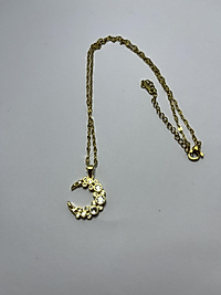 Gold renk Çelik kolye