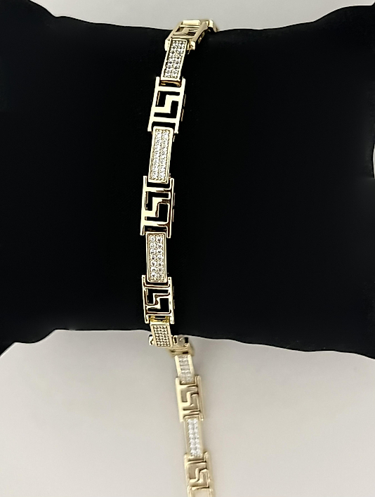 Xuping Gold Labirent Bileklik