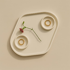 Söz Nişan Beton Tepsi