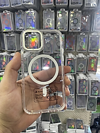 İPhone 12 - 12 Pro Magsafe Telefon Kılıfı Beyaz