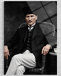 Atatürk Cam Tablo