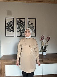 Puane krem tunik