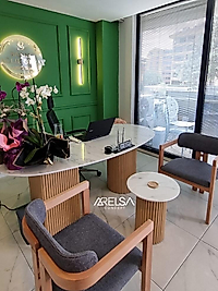 OFİS SETİ-NATURAL-MERMER DESEN