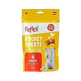 Reflex Pocket Treats Sensitive Kedi Ödülü (60 g)