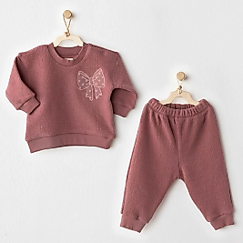 Casual 2'li Takım Dusty Pink