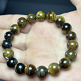 Sarı Kaplangözü 10mm Bileklik
