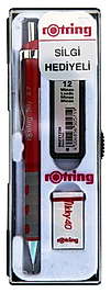 Rotring Okul Seti Versatil+Min Silgi Hediyeli 0.7 MM Kırmızı RO-KK07-07K