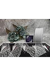 4.5cm Beyaz Dantel Kurdale 20 mt.