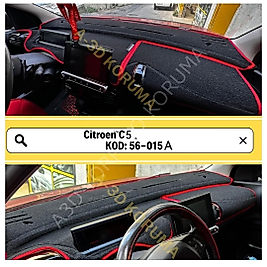 Citroen C5 2008 - 2015 Konsol Torpido A3D Koruma