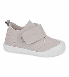 Vippu Unisex Bebek Ortopedik Kaymaz Taban Rahat Günlük Şık Bej İlk Adım Ayakkabısı&Sneaker