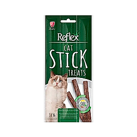 Reflex Cat Sticks Av Hayvanlı ve Kaz Etli Kedi Ödülü (3 x 5 g)
