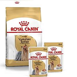 Royal Canin Yorkshire Bundle (Yorkshire Terrier Yetişkin Köpek Maması 1,5 kg + 2 Yaş Mama)