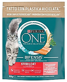 Purina One Sterilised Somonlu Kısırlaştırılmış Kedi Maması 800 gr