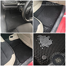 Skoda Rapid 2013-2017 Akıllı Premium Eva Oto Paspas (Aksesuarlar Fiyata Dahil Değildir)