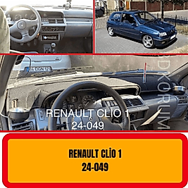 Renault Clio 1 Konsol Torpido 3D Koruma Koruyucu Kılıfı