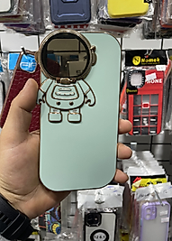 İphone 14 Pro Max Astronot Standlı Telefon Kılıfı