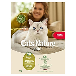Mera Cat Nature Kuzulu Yetişkin Kedi Maması 2 Kg