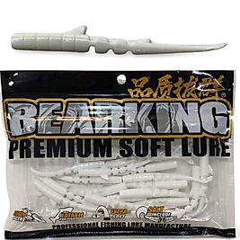 Katta Bearking Lrf Silikon Yem 6,5 cm 20 Adet (Beyaz )