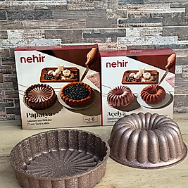 Nehir 2li Tart ve Kek Kalıbı Seti