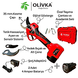 Olivka AES30 Akülü Budama Makası 35 mm