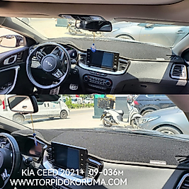 Kia Ceed 2021 + Konsol Torpido M3D Koruma Koruyucu Kılıfı