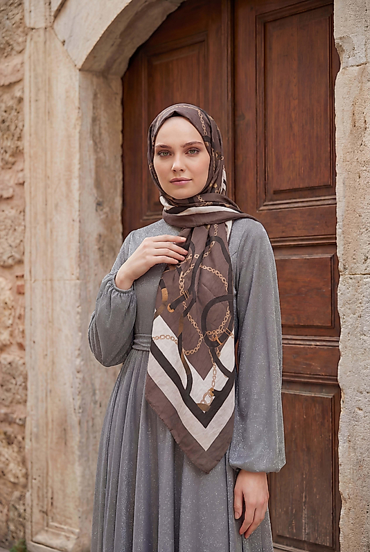 Spring Halka Desenli Şal